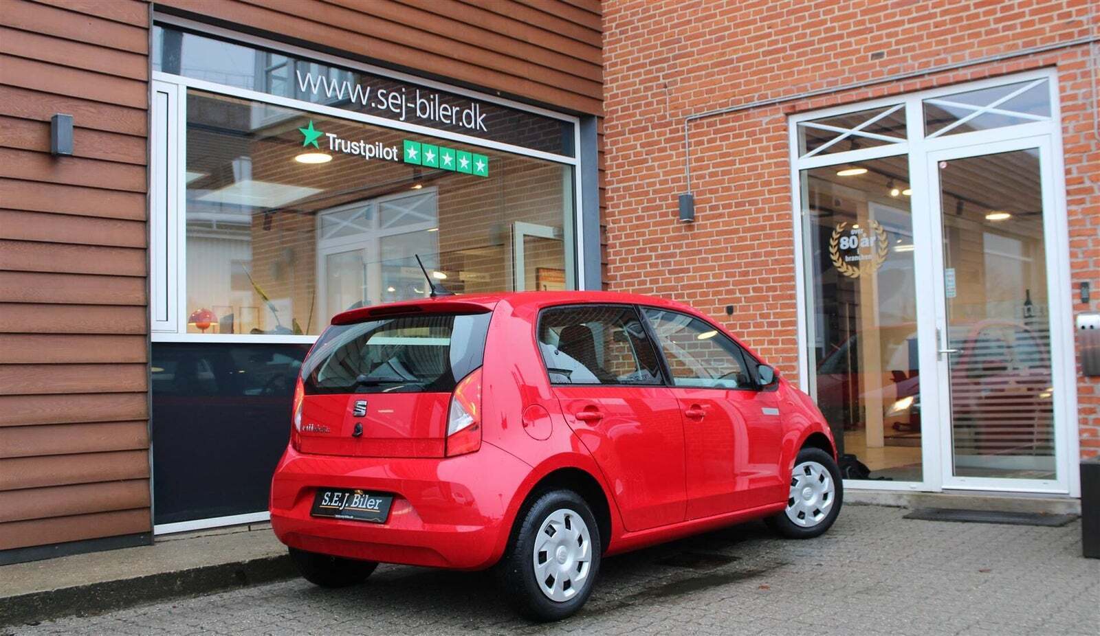 Rød Seat Mii fra 2021