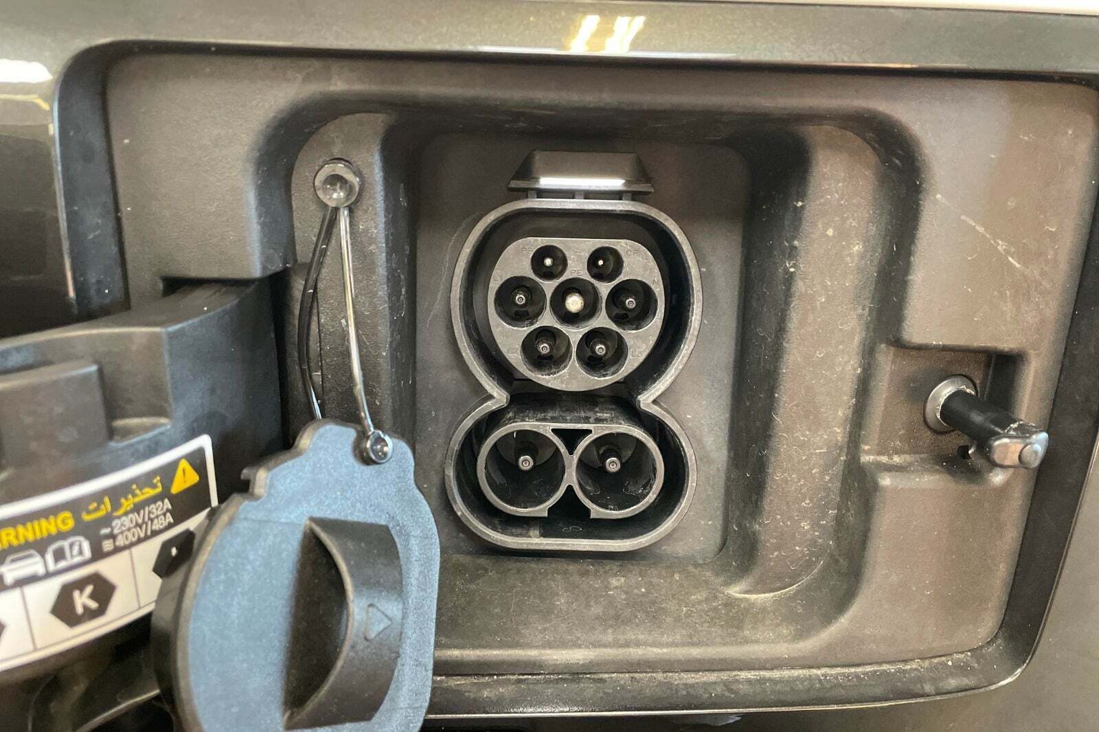 Hvid Hyundai Inster fra 2025