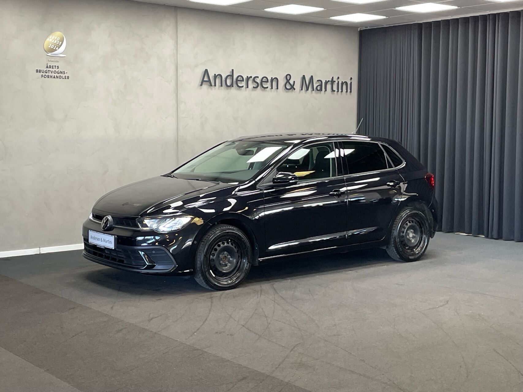 Sort VW Polo fra 2021