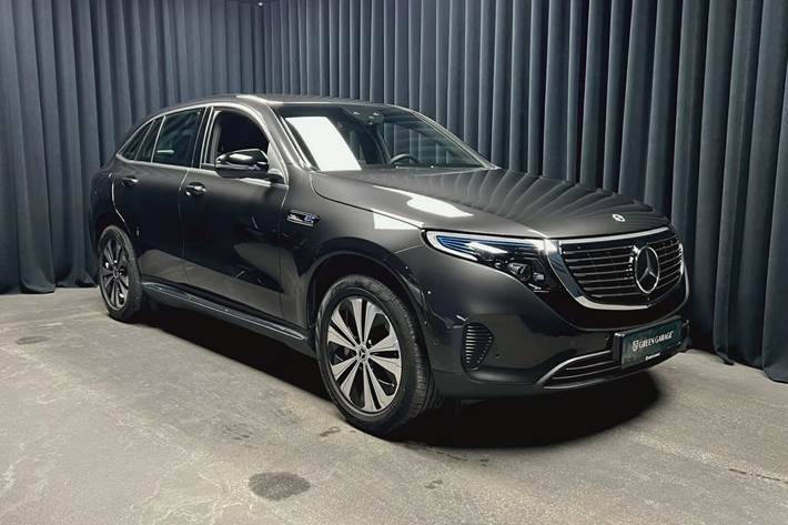 Grå Mercedes EQC 400 fra 2023