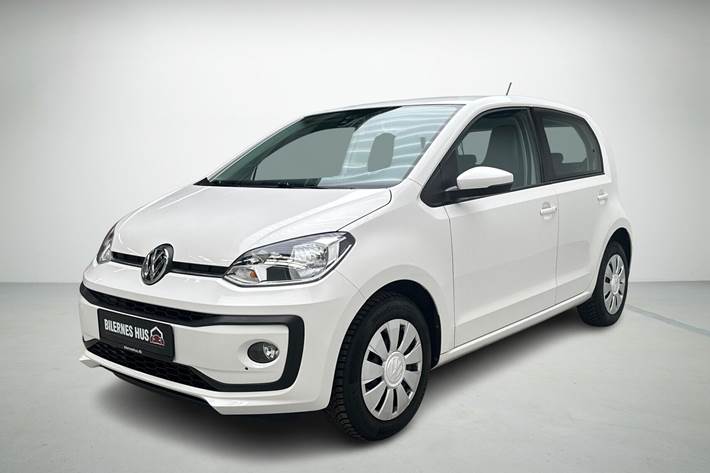 Hvid VW up fra 2017 set udefra