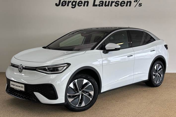 Hvid VW ID.5 fra 2025 set udefra