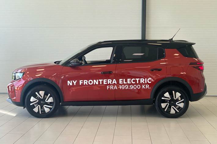 Orange Opel Frontera fra 2025