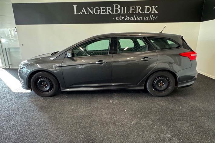 Grå Ford Focus fra 2018