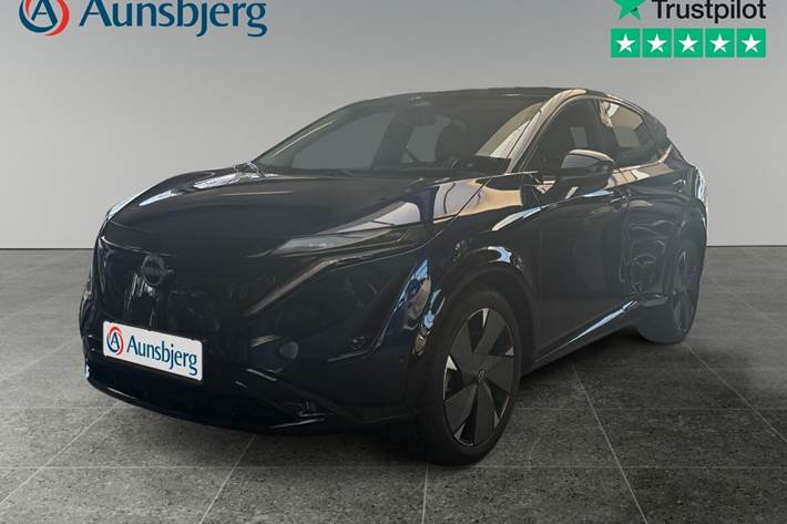 Blå Nissan Ariya fra 2024
