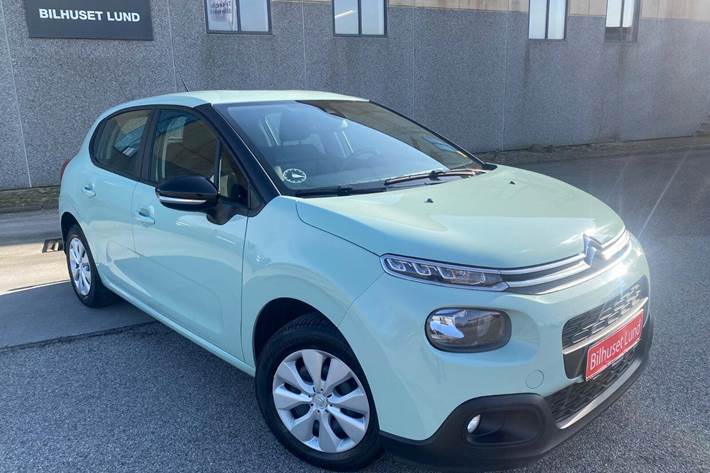 Grøn Citroën C3 fra 2019
