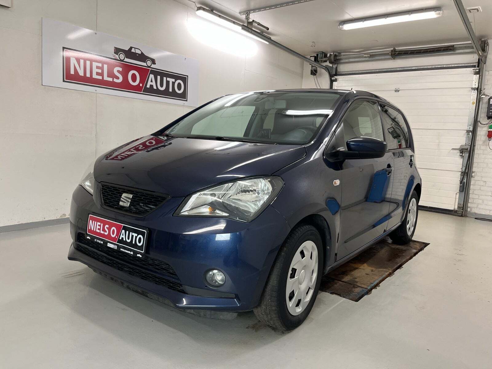 Blå Seat Mii fra 2014
