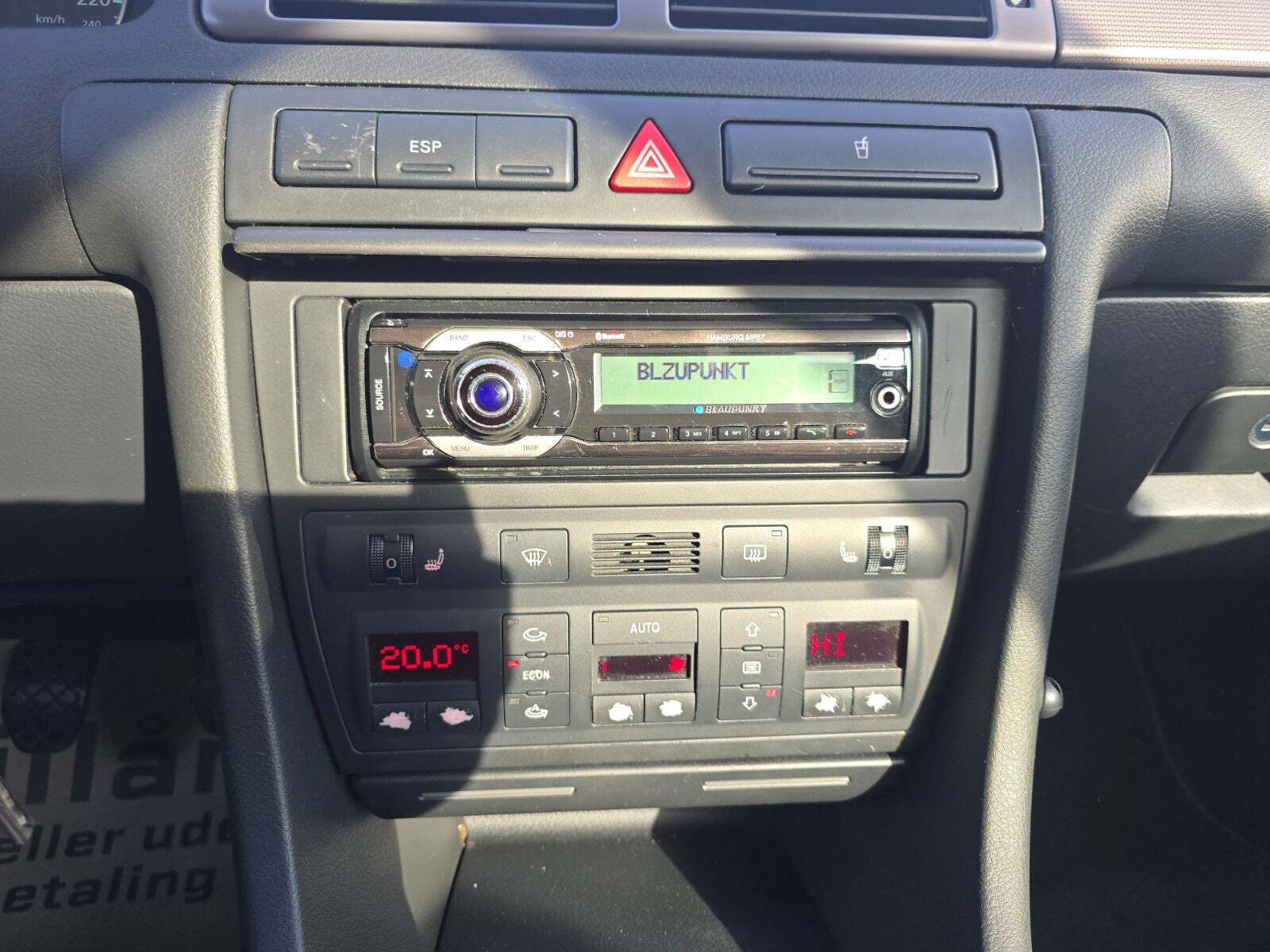 Sort Audi A6 fra 2004