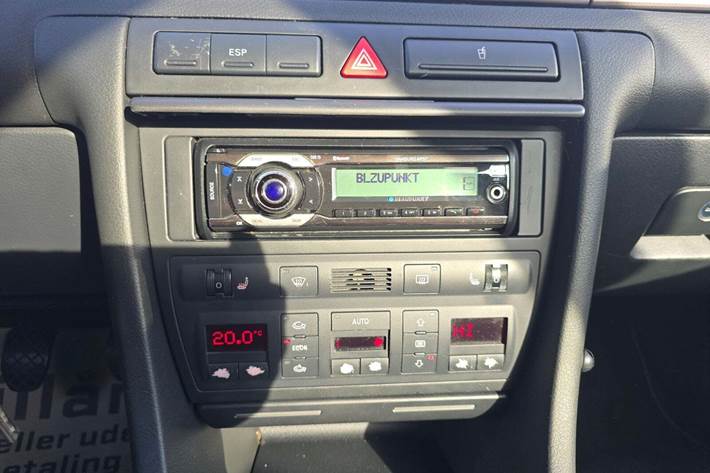 Sort Audi A6 fra 2004