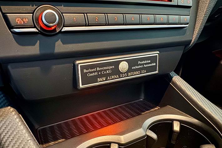 Sort Alpina XD3 fra 2013 set indefra