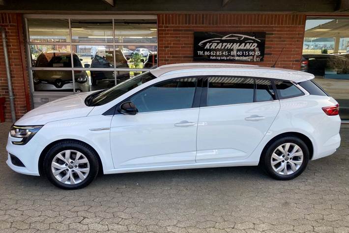 Hvid Renault Megane IV fra 2020