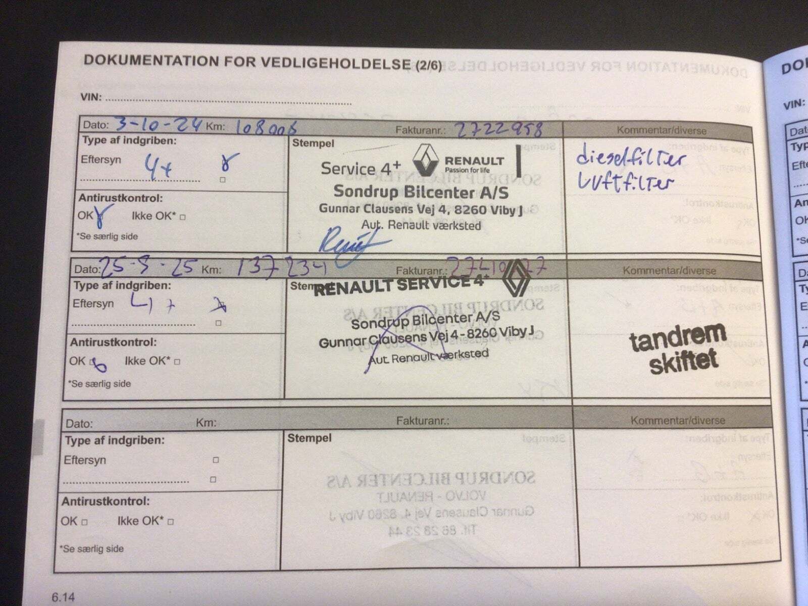 Hvid Renault Megane IV fra 2020