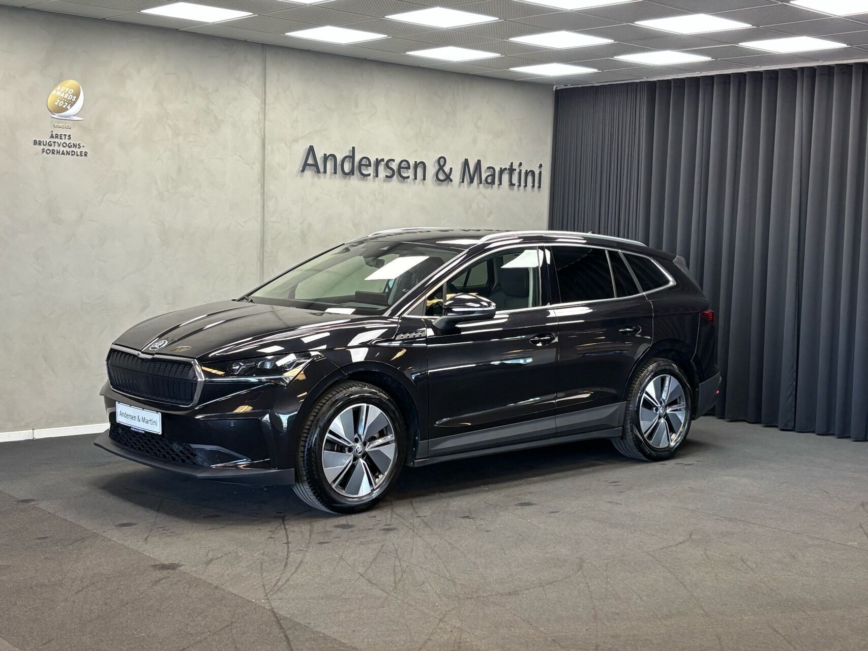 Sort Skoda Enyaq fra 2021