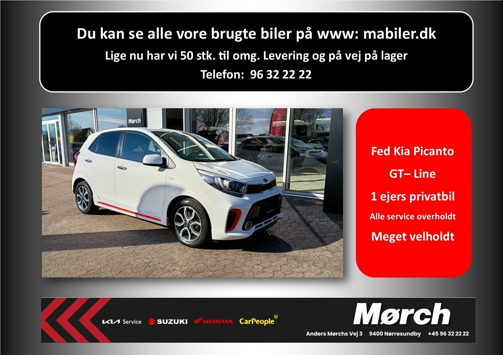 Kia Picanto 1,0 MPI GT-Line 67HK 5d