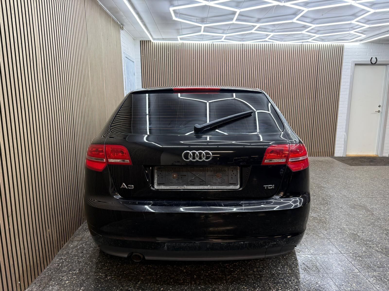 Sort Audi A3 fra 2011