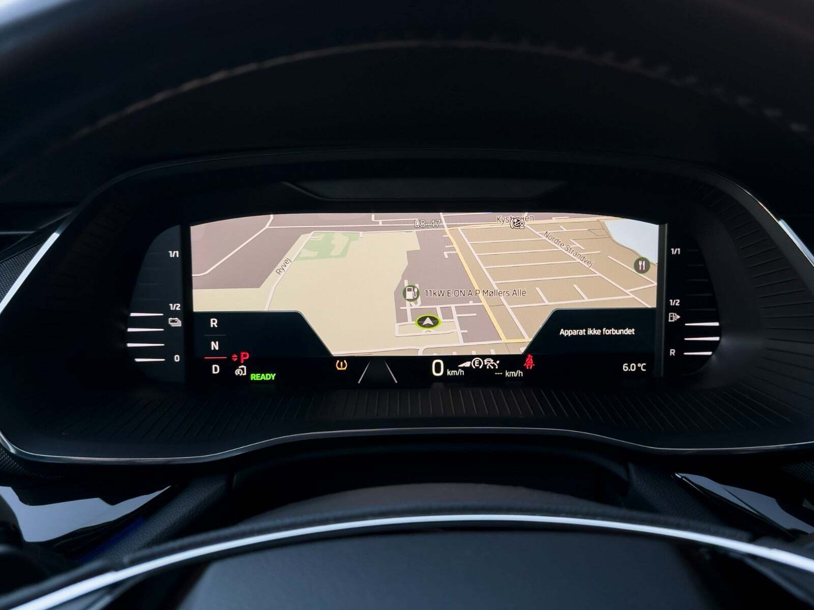 Grå Skoda Octavia fra 2021