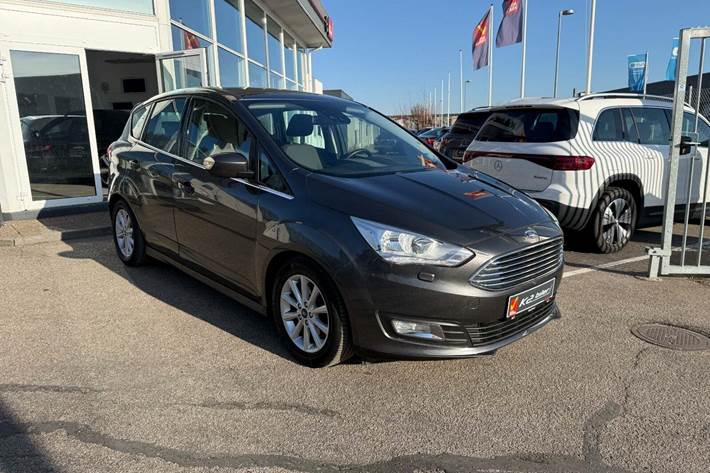 Grå Ford C-MAX fra 2018 set udefra