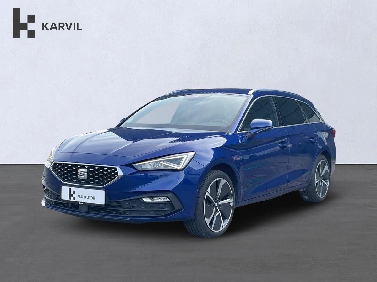 Blå Seat Leon fra 2021