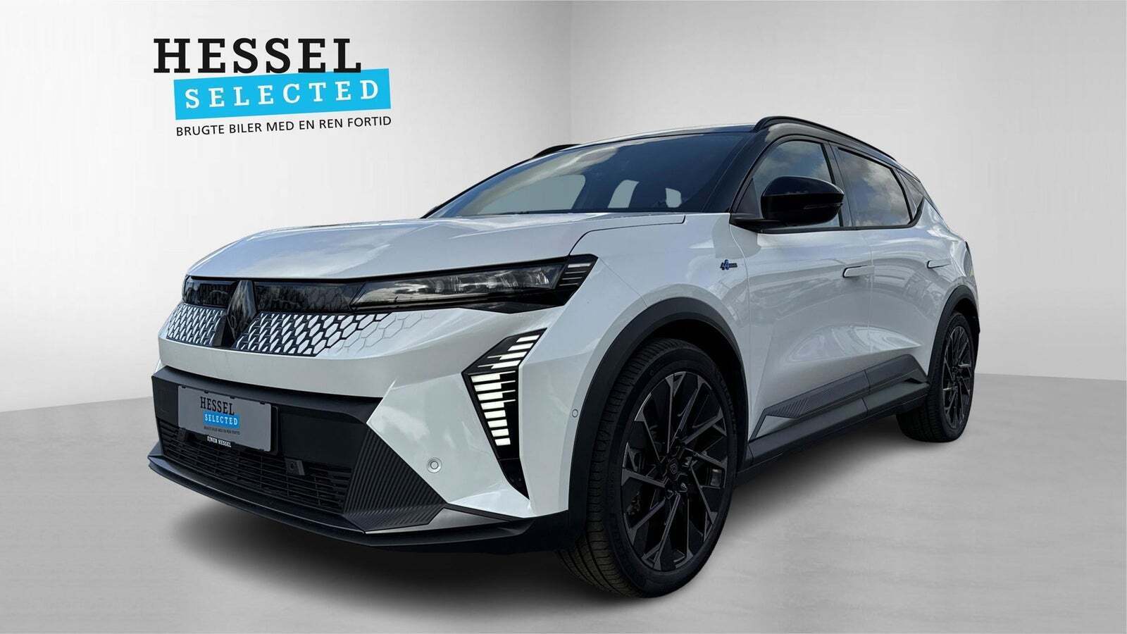 Hvid Renault Scenic E-Tech fra 2025