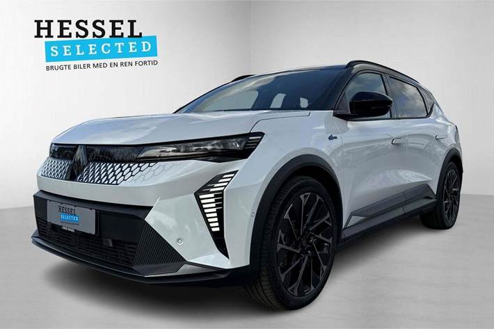 Hvid Renault Scenic E-Tech fra 2025