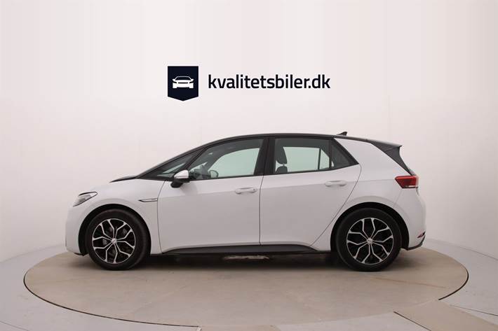 Hvid VW ID.3 fra 2020