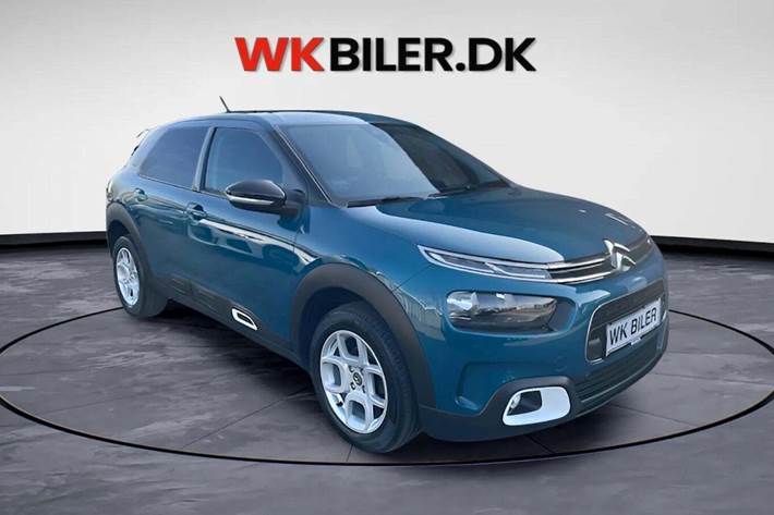 Blå Citroën C4 Cactus fra 2019 set udefra