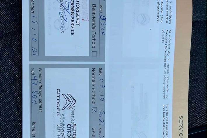 Blå Citroën C4 Cactus fra 2019