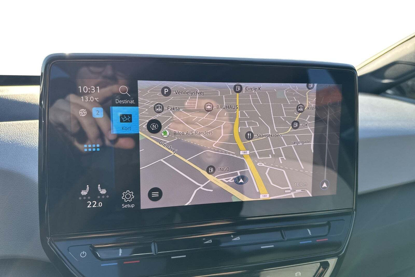 Grå VW ID.3 fra 2022