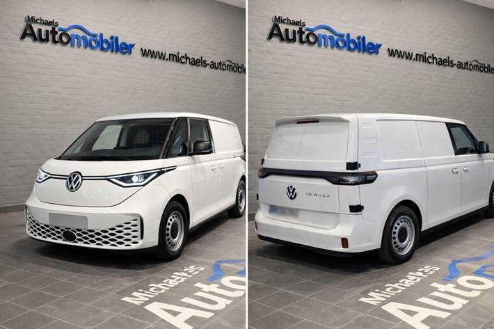 Hvid VW ID.Buzz fra 2024