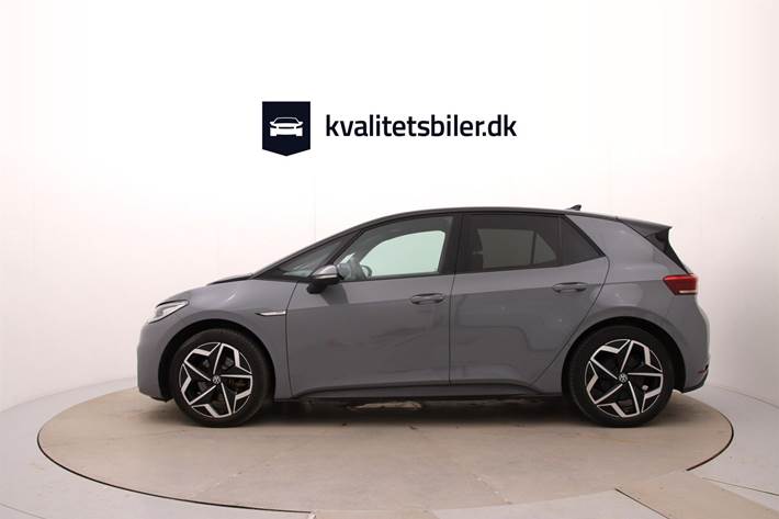 Grå VW ID.3 fra 2021