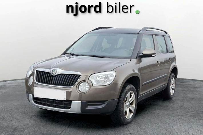 undefined Skoda Yeti fra 2012 set udefra