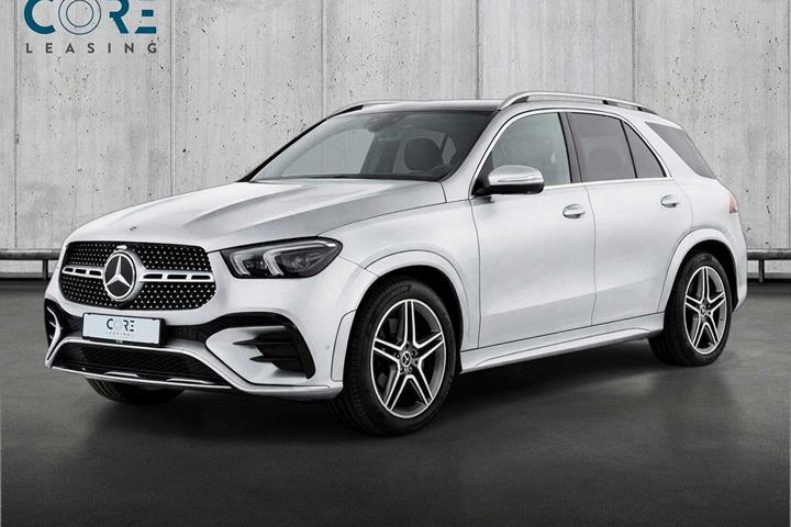 Sølv Mercedes GLE350 de fra 2024