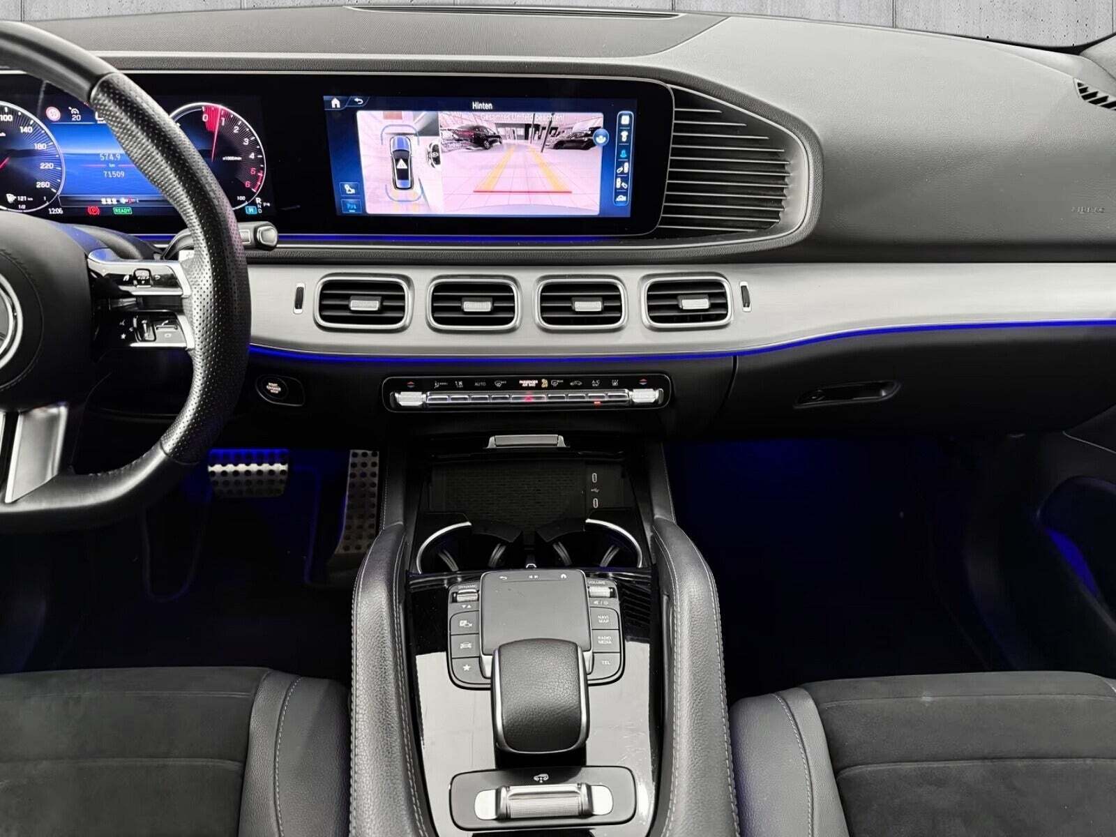 Sølv Mercedes GLE350 de fra 2024