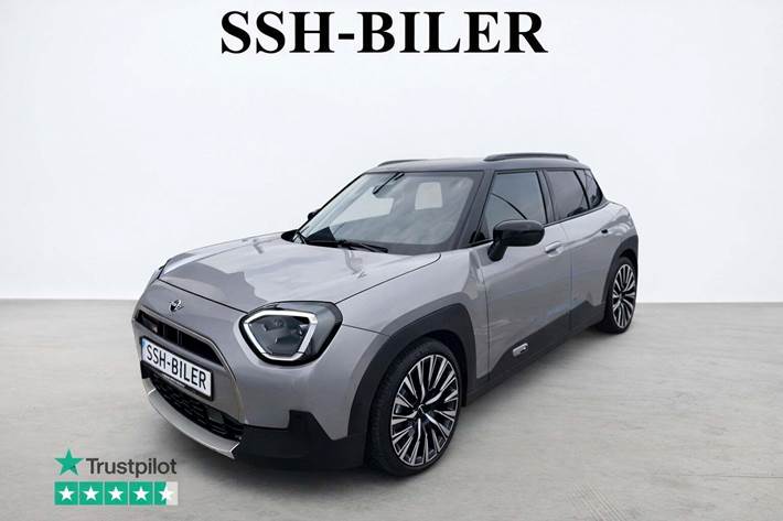 Sølv Mini Aceman E fra 2025 set udefra