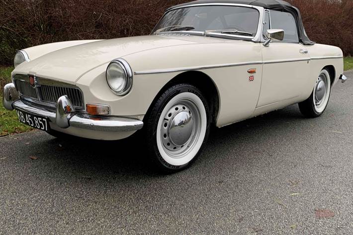 undefined MG B fra 1962