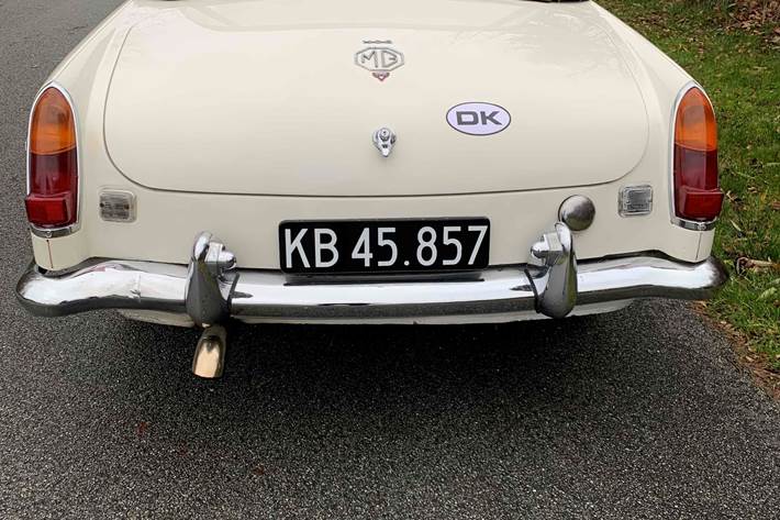 undefined MG B fra 1962