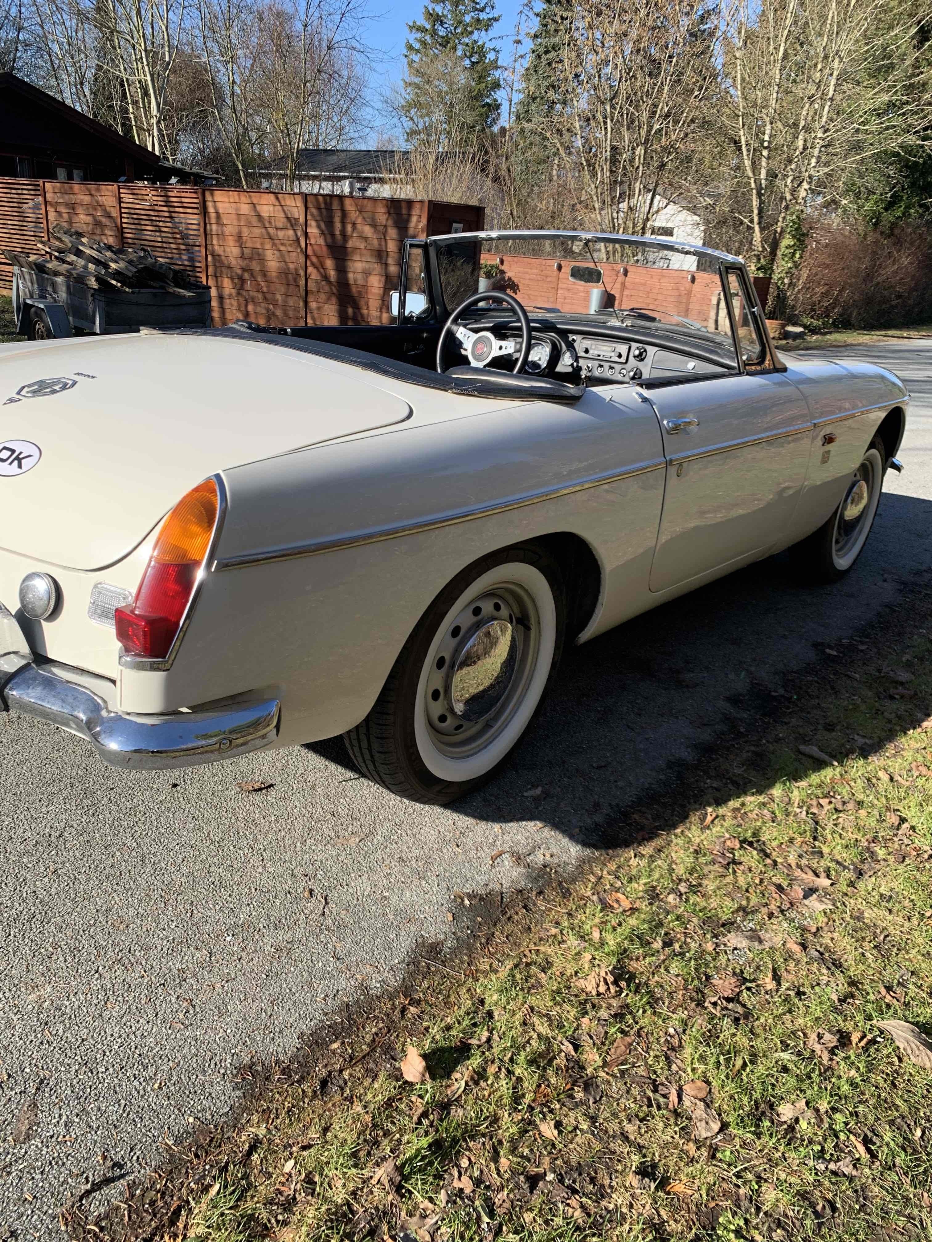 undefined MG B fra 1962