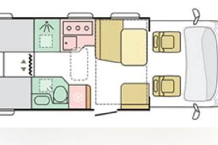 Hvid Adria Coral fra 2022