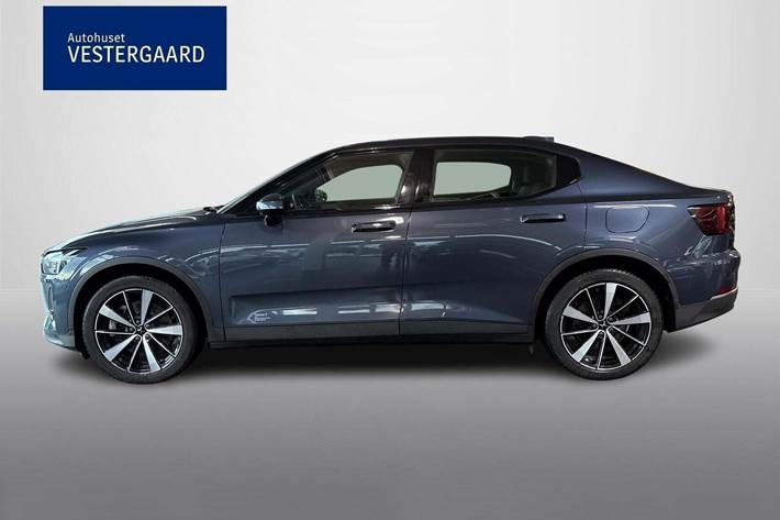 Blå Polestar 2 fra 2023