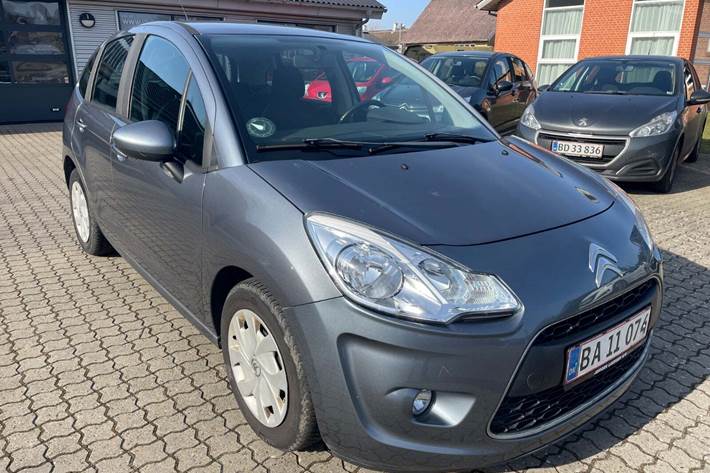 Grå Citroën C3 fra 2012