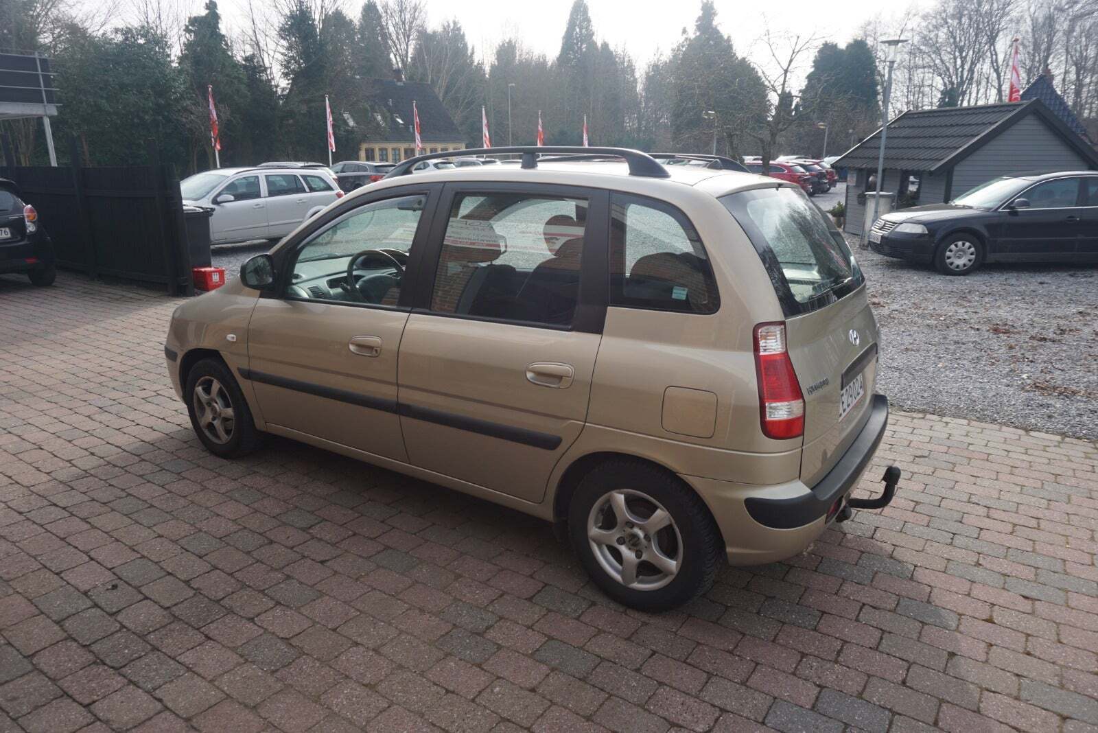 Grå Hyundai Matrix fra 2008