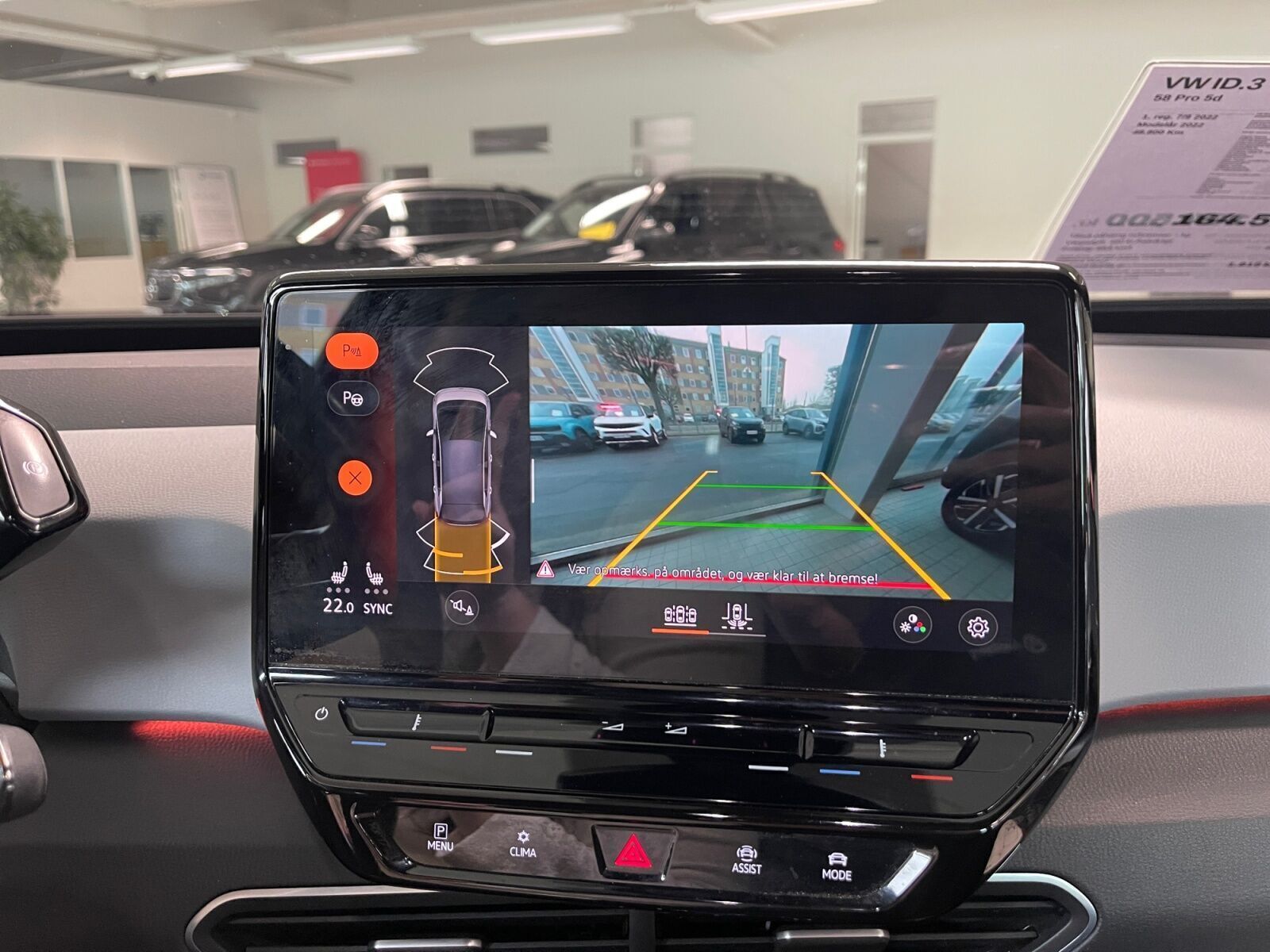 Rød VW ID.3 fra 2022