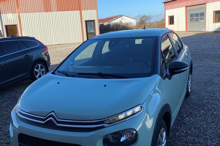Grøn Citroën C3 fra 2020