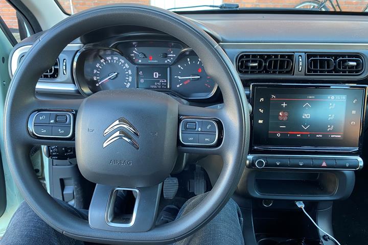 Grøn Citroën C3 fra 2020