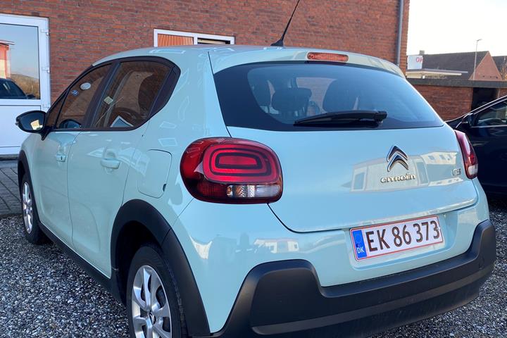 Grøn Citroën C3 fra 2020