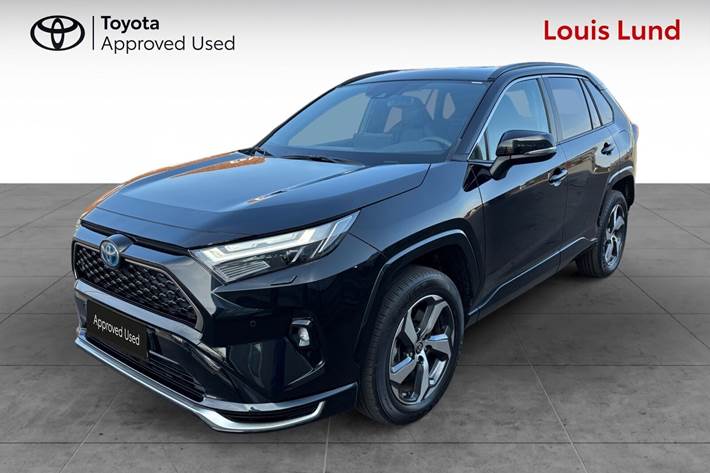 Sort Toyota RAV4 Plug-in fra 2025 set udefra