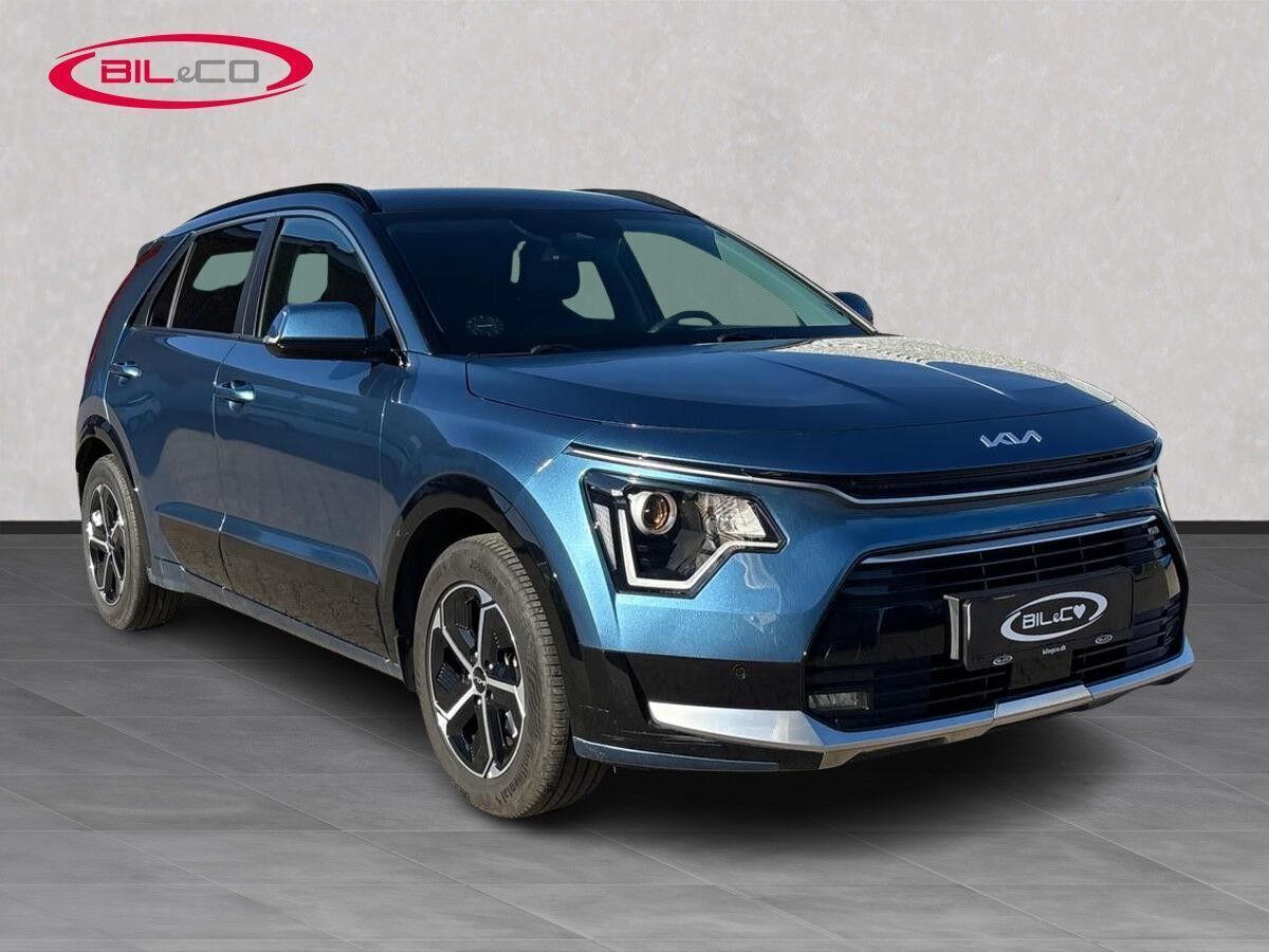 Blå Kia Niro fra 2022
