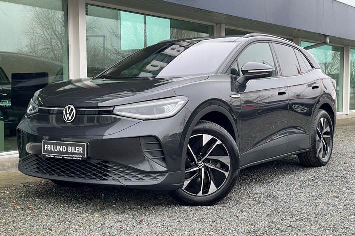 Grå VW ID.4 fra 2023 set udefra