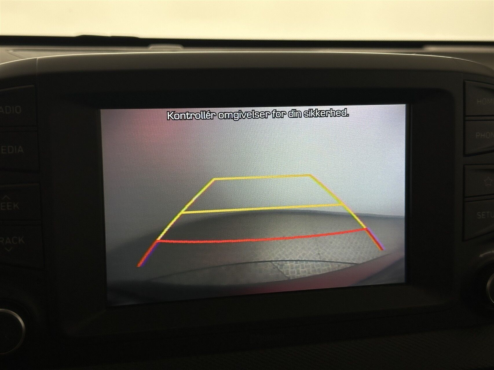 Rød Hyundai Kona fra 2021