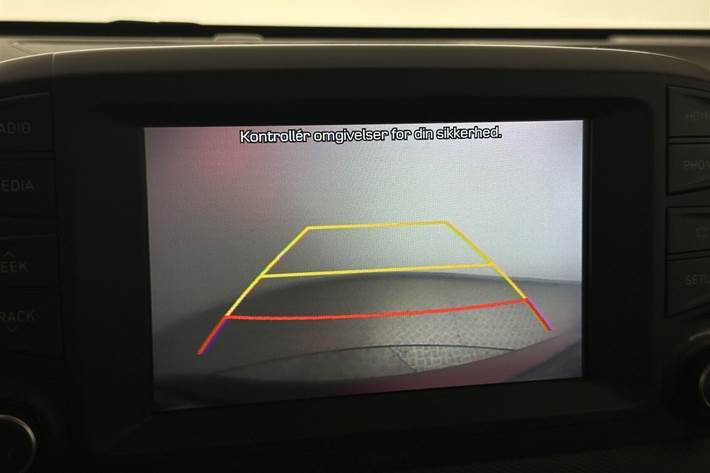 Rød Hyundai Kona fra 2021